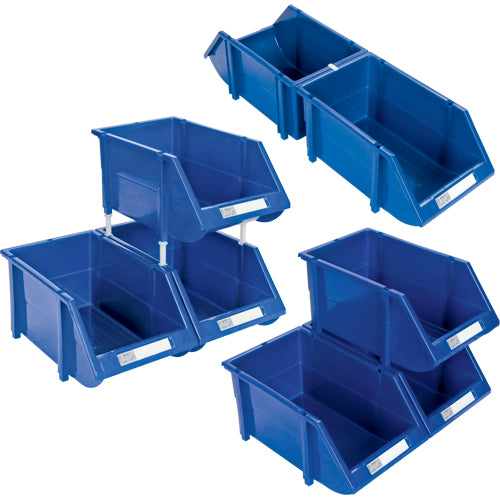Bac empilable & à suspendre, 4-13/16" la, 3-3/16" h x 7-1/8" p, rangement polyvalent