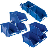 Bac empilable & à suspendre, 4-13/16" la, 3-3/16" h x 7-1/8" p, rangement polyvalent