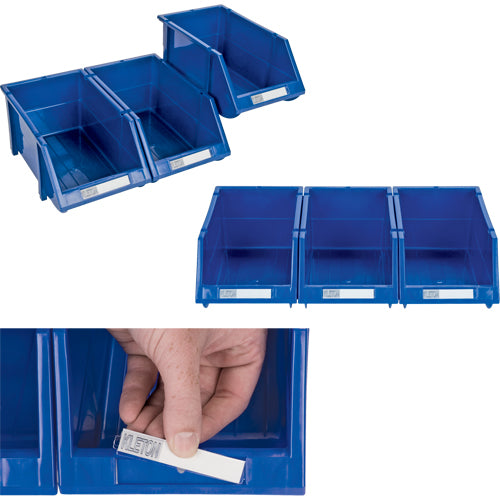 Bac empilable & à suspendre, 4-13/16" la, 3-3/16" h x 7-1/8" p, rangement polyvalent