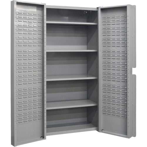 Armoires à combinaison à portes creuses, 38" la x 24" p x 72" h, Gris - CB442
