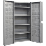 Armoires à combinaison à portes creuses, 38" la x 24" p x 72" h, Gris - CB442