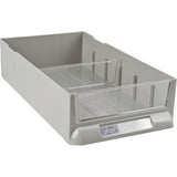 Tiroir de rechange pour armoires de pièces KPC-100, Plastique, 6-3/8" la x 11-3/10" p, 2-11/16" h, Gris - CF286
