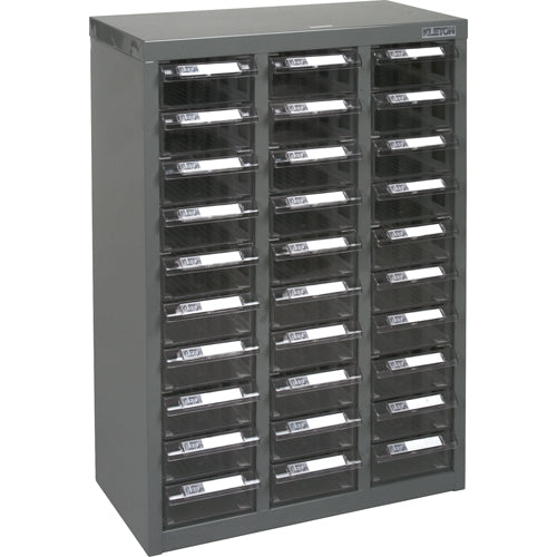 Casiers pour pièces KPC-700, Acier galvanisé, 30 tiroirs, 17-1/2" x 8-7/10" x 25-3/10", Gris - CF319