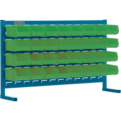 Rayonnage à persienne avec bacs, 32 bacs, 36" la x 8-1/4" p x 22" h - CF361