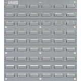 Panneau perforé en métal pour bacs, 16 bacs, 18" la x 1/8" p x 19" h - CF411