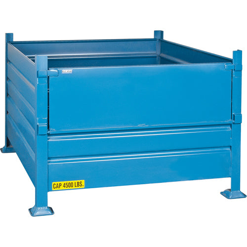 Contenants de vrac empilables, 30" ha x 40,5" la x 48,5" p, Capacité de 4500 lb - CF460