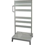 Servante mobile de bacs à plateaux inclinables - chariot seulement, À deux côtés, 26-1/4" la x 22" p x 57-1/2" h - CF475