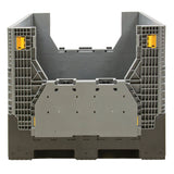 Contenant de vrac pliable, 47,2" lo x 39,4" la x 39,4" h, Gris - CF862