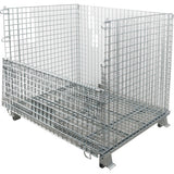 Conteneur repliable en métal grillagé, 40" la x 48" p x 42" h, Capacité de 4000 lb - CG021