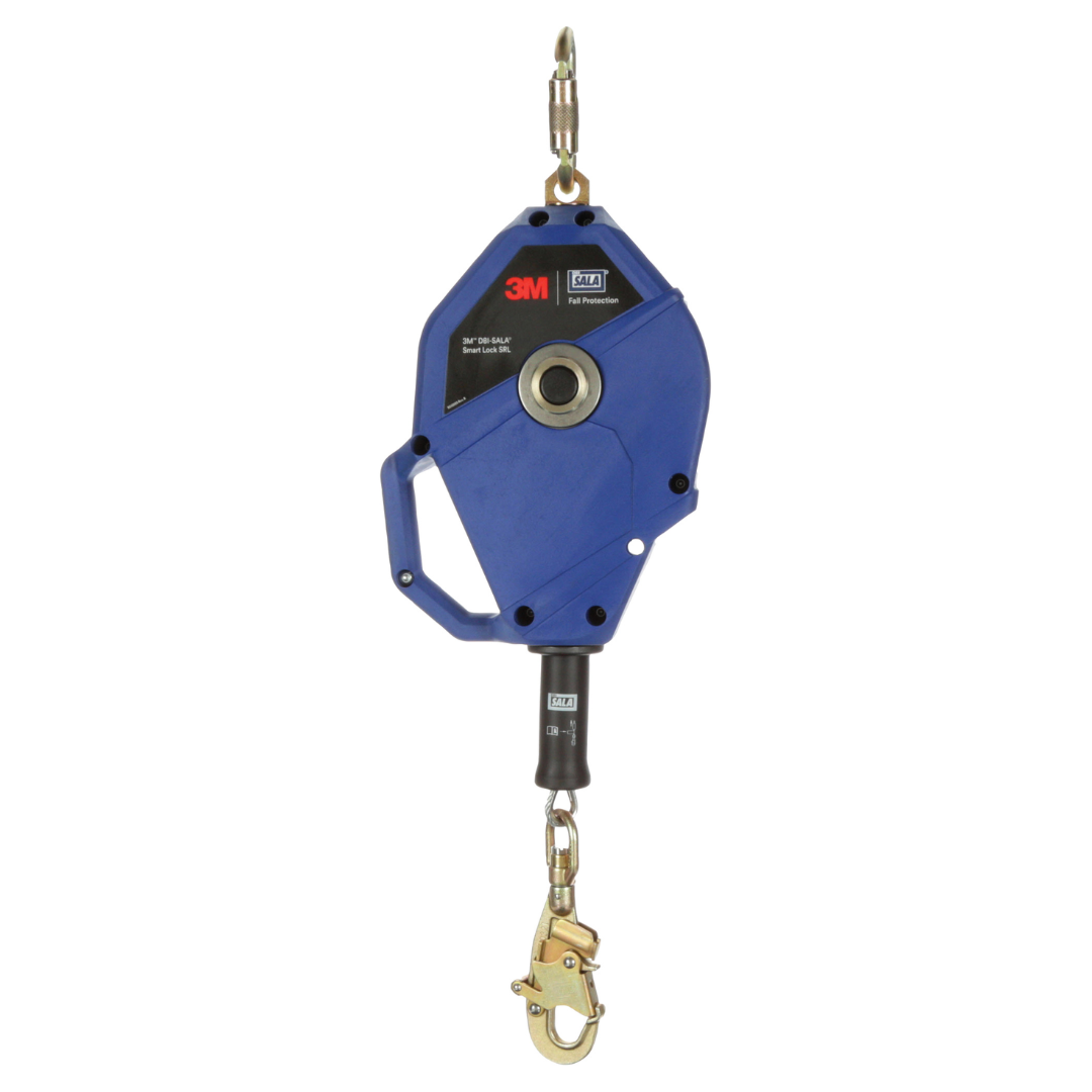 XPRS - Cordage de sécurité autorétractable avec verrouillage intelligent, 50', Acier galvanisé, Pivotant