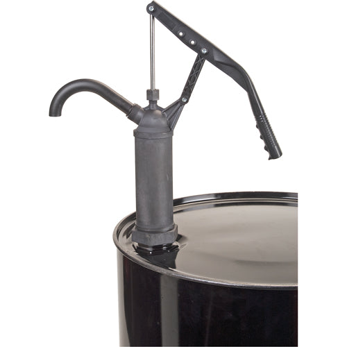 Pompe à baril de type levier, Polypropylène, 14 oz/course, Pour barils de 5-55 gal. - DC122
