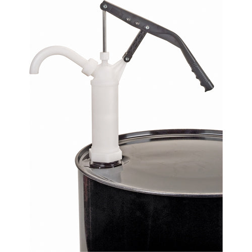 Pompe à baril de type levier, PTFE, 14 oz/course, Pour barils de 5-55 gal. - DC123