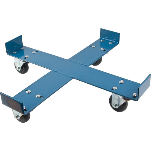 Chariot pour baril, Acier, Capacitée 750 lb, Diamètre 24", Roue en Polyoléfine - DC206