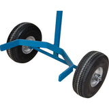 Chariot à cylindres, Roues Anticrevaison, Base de 15-1/2" W x 14-1/4" L, 600 lb - DC874