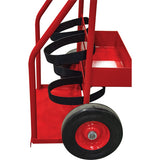 Chariots pour extincteur, Roues Semi-pneumatique, Base de 17,75" la x 8,9" lo, 100 lb - DC902