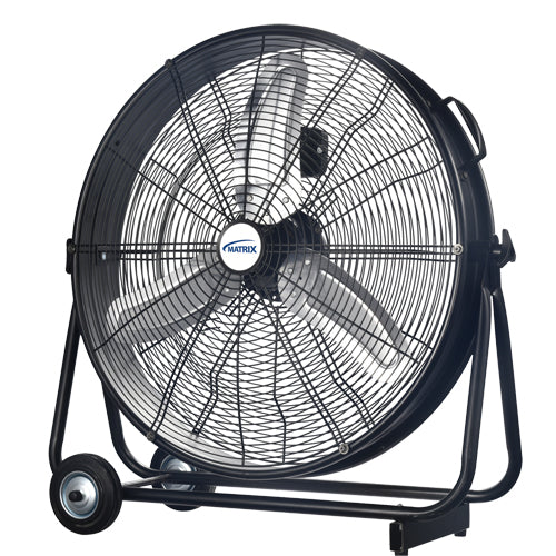 Ventilateur léger mince à entraînement direct pour usage industriel, 3 Vitesses, Diamètre de 24" - EA778