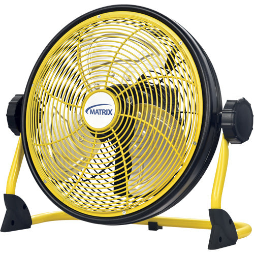 Ventilateur d'intérieur/extérieur rechargeable avec port USB, Variable vitesses, 12" Diamètre - EA828