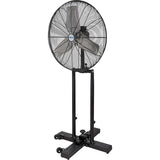 Ventilateur sur pied repliable, Industriel, 3 Vitesses, Diamètre de 24" - EB116