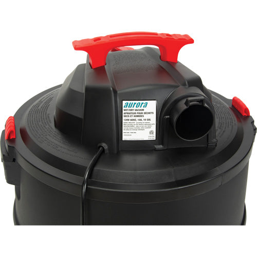 Vacuum Cleaner, Wet-Dry, 6 HP, 16 US gal. (60.6 liters) - EB300