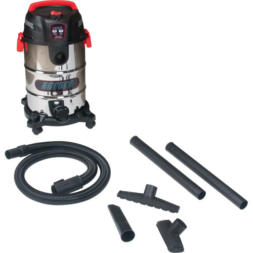 Vacuum Cleaner, Wet-Dry, 6 HP, 8 US gal. (30.3 liters) - EB301