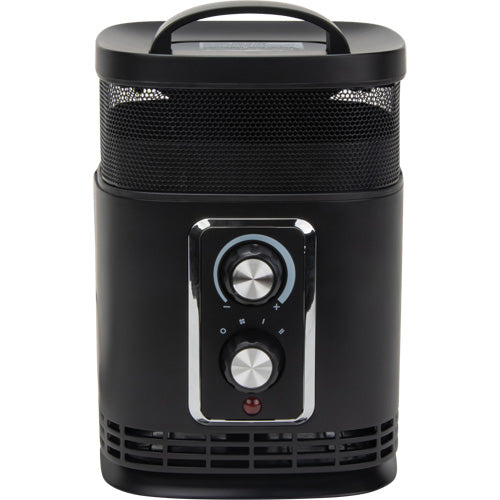 360 Degree Portable Heater, Ceramic, Electric, 5200 BTU/H - EB480