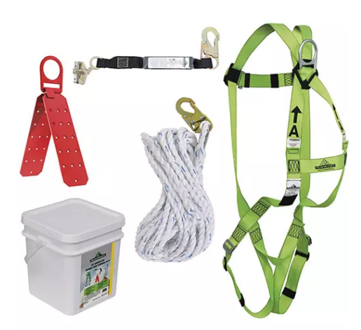 Fall protection set