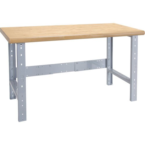 Établi modulaire robuste, Dessus & montants seulement, Cap 2500 lb, 60" la x 36" p - FN572