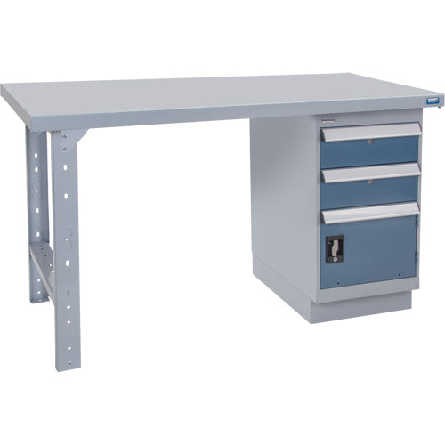Établi préconçu, 60" la x 24" p x 34" h, Capacité 2500 lb - FG104