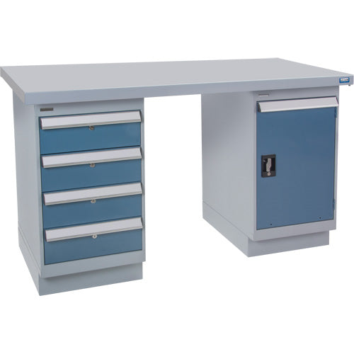 Établi préconçu, 60" la x 30" p x 34" h, Capacité 2500 lb - FG134