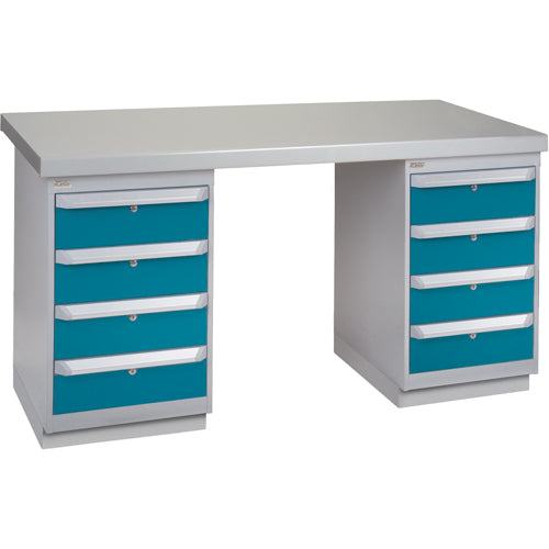 Établi préconçu, 72" la x 30" p x 34" h, Capacité 2500 lb - FG227
