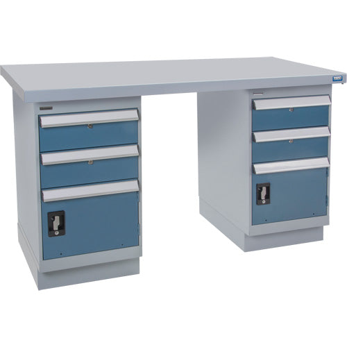 Établi préconçu, 60" la x 36" p x 34" h, Capacité 2500 lb - FG244