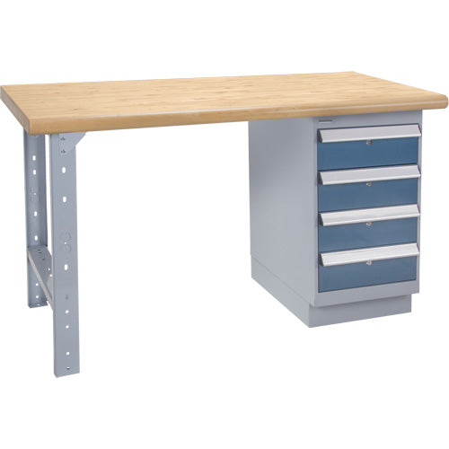 Établi robuste, Cap 1500 lb, 60" la x 24" p, 34" h - FM968
