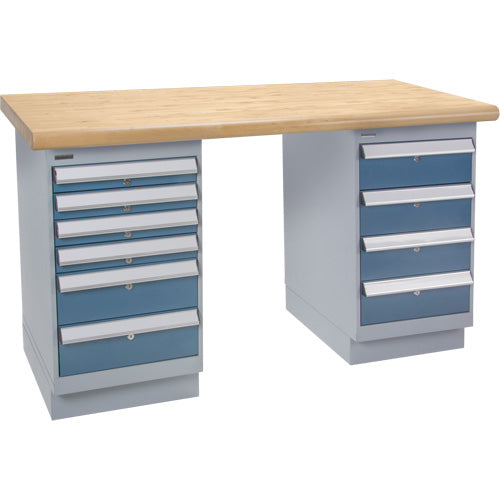 Établi préconçu, Deux tiroirs, Cap 2500 lb, 72" la x 36" p, 34" h - FG619