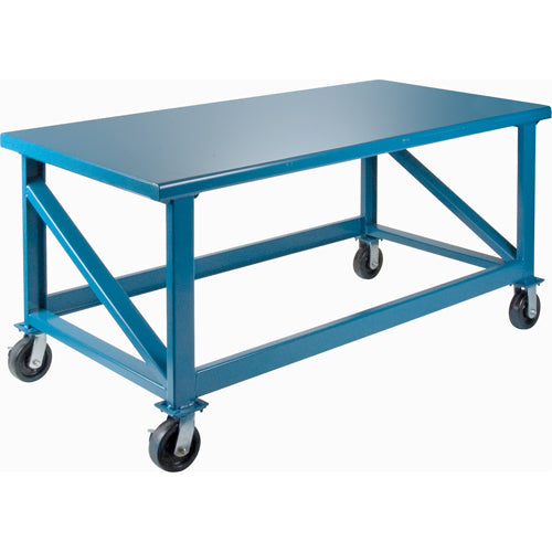 Établis extra robustes - Établis entièrement soudés, Surface Acier - FH466