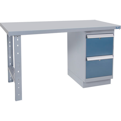 Établi, 60" la x 30" p x 34" h, Capacité 2500 lb - FI555
