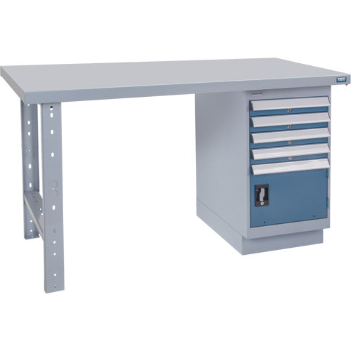 Établi, 60" la x 30" p x 34" h, Capacité 2500 lb - FI635