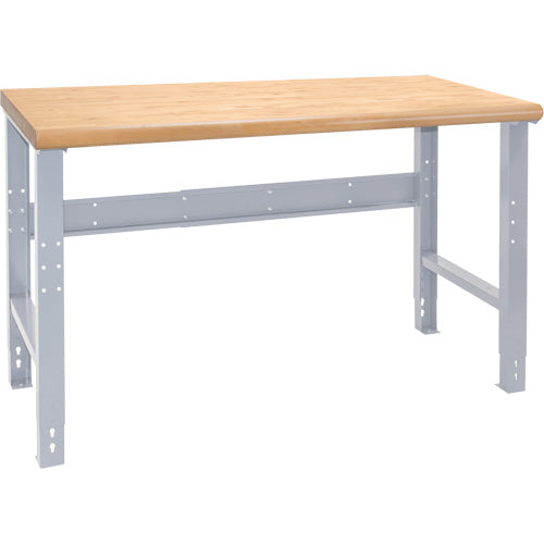 Établi modulaire industriel, Dessus & montants seulement, Cap 1000 lb, 48" la x 24" p - FN544