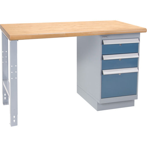 Établi industriel, Cap 1000 lb, 24" la x 60" p, 34" h - FN198