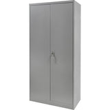 Armoire garde-robe, Acier, 36" la x 18" p x 72" h, Gris - FN659