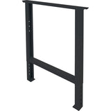 Pattes d'établi pour service industriel, Acier, 30" p x 34" h, Simple - FN709