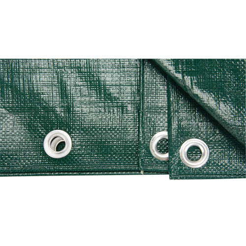 Bâche, Robuste, Vert, 60' x 40' x 9 mils - NN406