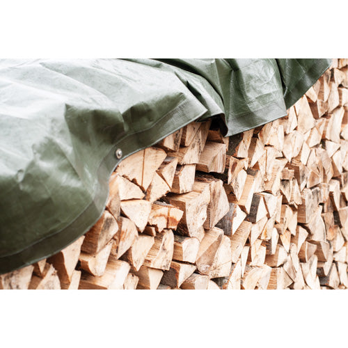 Bâche, Robuste, Vert, 60' x 40' x 9 mils - NN406