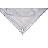 Bâche, Super robuste, Argent, 24' x 18' x 12 mils - NN410
