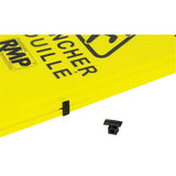 Panneau d'avertissement "Plancher mouillé", Bilingue avec pictogramme - JD391