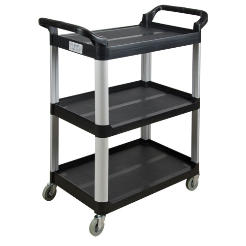 Chariot utilitaire, 3 tiers, 16-3/4" x 37" x 33-1/2", Capacité 250 lb - JH487