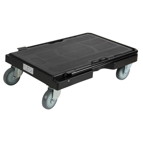 Chariot, 31-3/4" lo x 20-1/2" la, 500 lb cap, Roues Caoutchouc - JH489