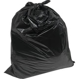 T-Strong Industrial Grade Garbage Bags, 1.2-1.5 mil, Black, Open Top
