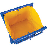 Chariot à linge, Plastique, 25-3/8" la x 25" p x 38-1/2" h, Capacité 33 lb - JN503