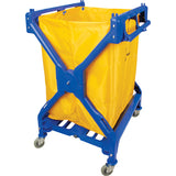 Chariot à linge, Plastique, 25-3/8" la x 25" p x 38-1/2" h, Capacité 33 lb - JN503