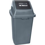 Trash Can, Plastic, 26 US gal. - JN513
